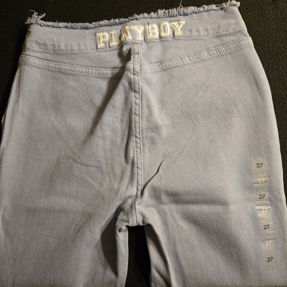 Playboy By PacSun Purple Low Rise Bootcut Jeans - Picture 4 of 5